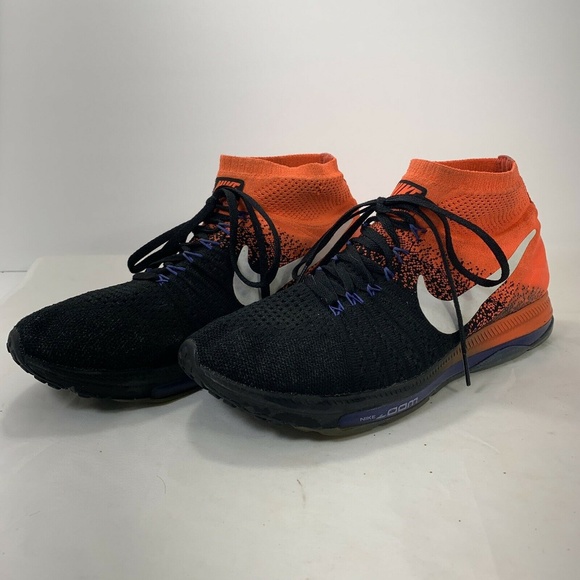 NIKE ZOOM ALL OUT Flyknit Running Athletic Shoes - Picture 2 of 7